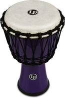 Latin Percussion LP1607PL World Rope Circle Djembe - 7" (Purple)