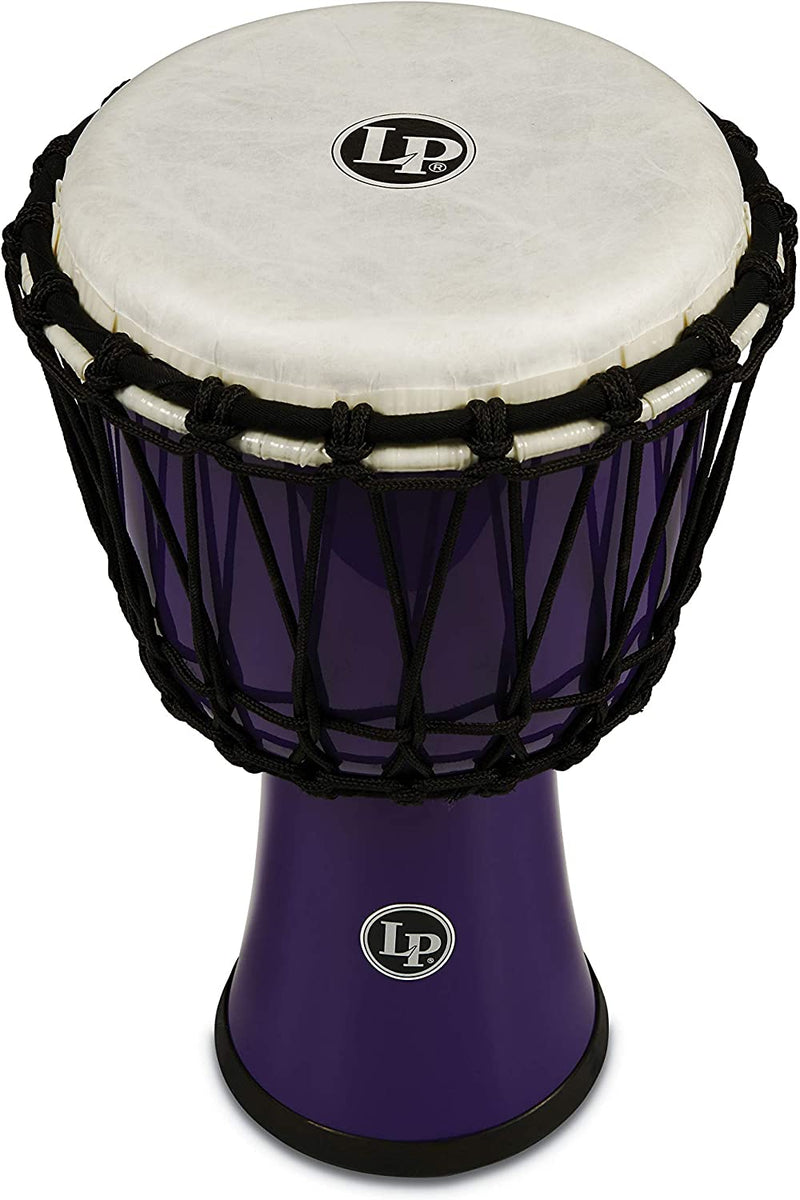 Latin Percussion LP1607PL World Rope Circle Djembe - 7" (Purple)