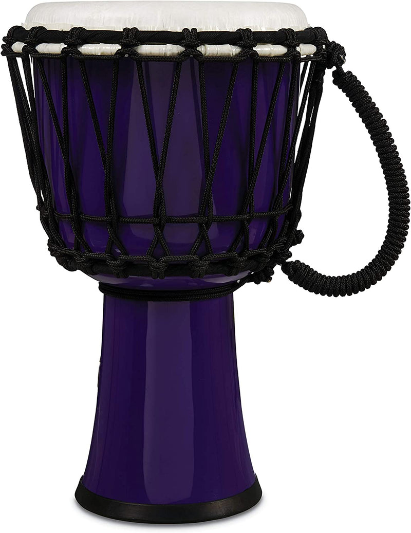 Latin Percussion LP1607PL World Rope Circle Djembe - 7" (Purple)