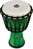 Latin Percussion LP1607GM World Rope Circle Djembe - 7" (Green Marble)