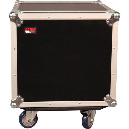 Gator G-TOUR 14U CAST Tour Style ATA Flight Rack Case w/ Casters - 14U, 19" Deep