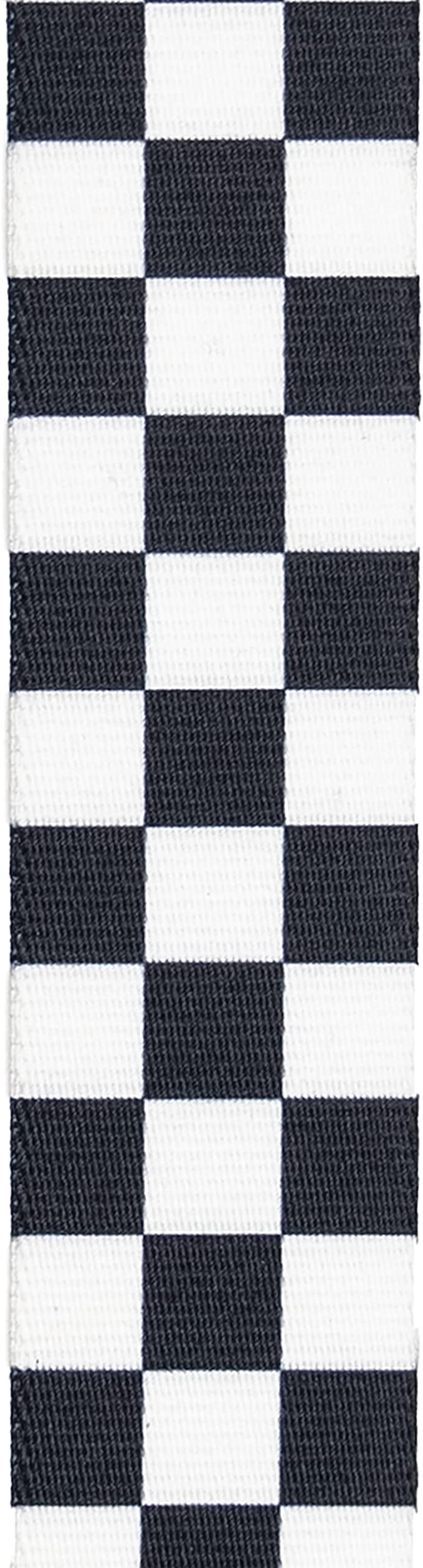 Planet Waves 50BAL13 50mm Auto Lock Guitar Strap (Black & White Checkerboard)