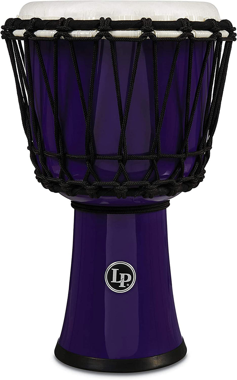 Latin Percussion LP1607PL World Rope Circle Djembe - 7" (Purple)
