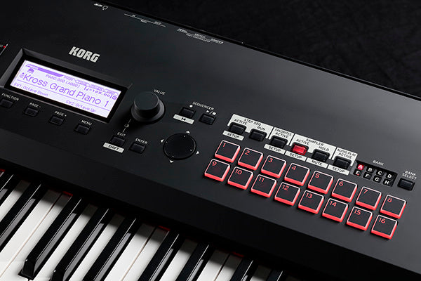 Korg KROSS288MB 88-Key Synthesizer Workstation (Matte Black)
