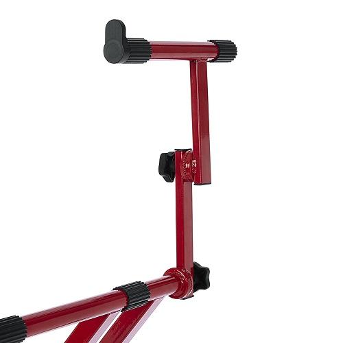 Gator Frameworks Gfw-Key-5100Xred  Deluxe Two Tier X Style Keyboard Stand Nord Red - Red One Music