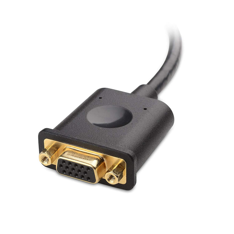 Cable Matters DISPLAYPORT to VGA Adapter - Black - Red One Music