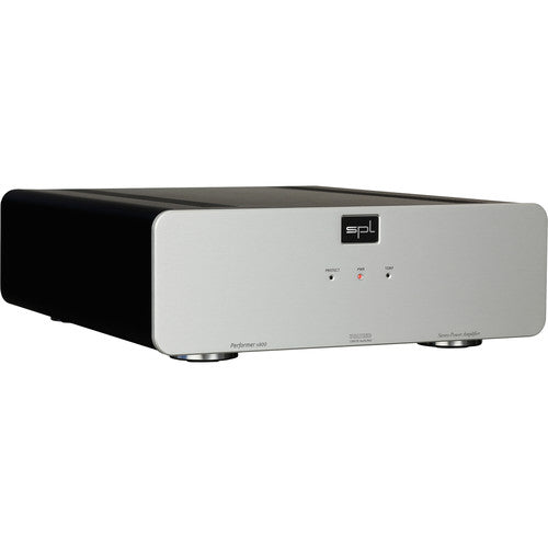 Amplificateur de puissance stéréo SPL PERFORMER S800 avec technologie VOLTAiR - Argent