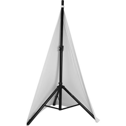 On-Stage Ssa100W White Speaker / Lighting Stand Skirt / Scrim - Red One Music