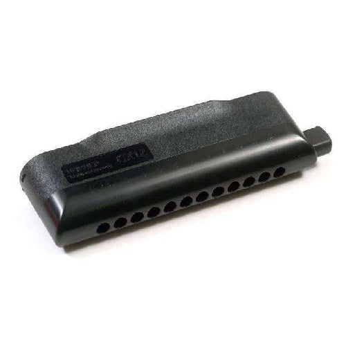 Hohner CX-12 Harmonica chromatique noir - Clé de C