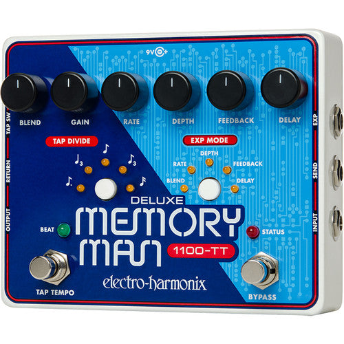 Electro-Harmonix DELUXE MEMORY MAN 1100-TT Pédale de retard analogique