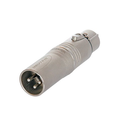 NEUTRIK NA3M5F XLR Male 3pin à xlr Femelle 5pin DMX Adaptateur