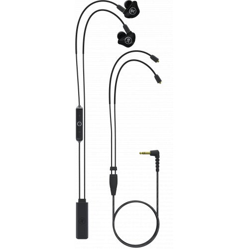 Mackie MP-220 BTA Dual Driver In-Ear Monitors W/ Bluetooth - Red One Music