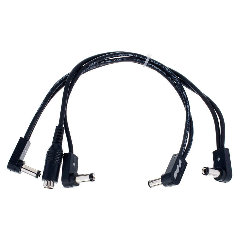 EBS DC-4-90F Angled Flat DC Split Cable 1-4