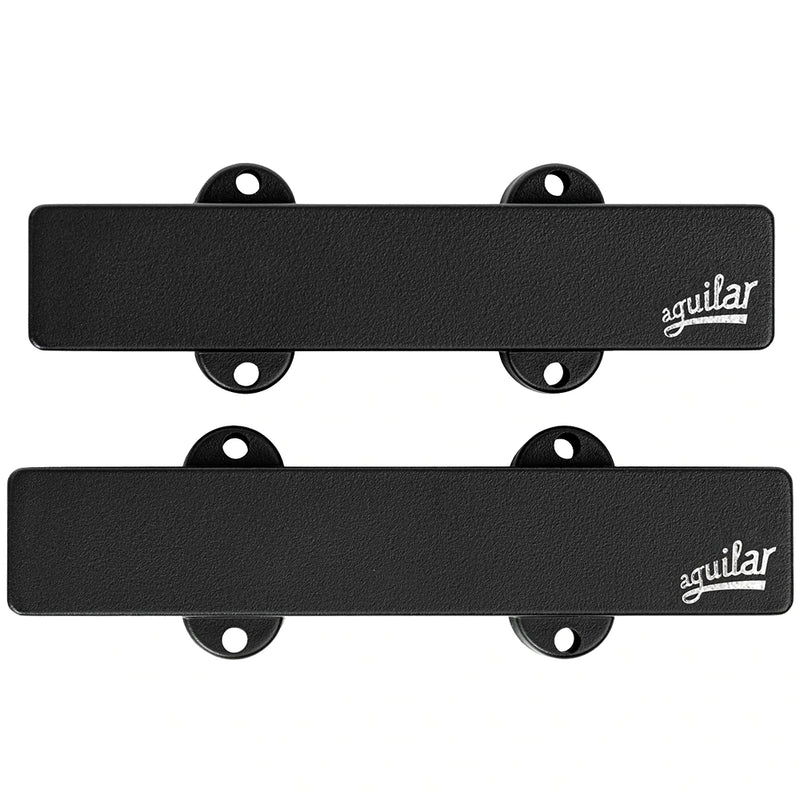 Aguilar DCB4JSET Ensemble de micros Jazz Bass à double barre en céramique avec aimants à 4 cordes