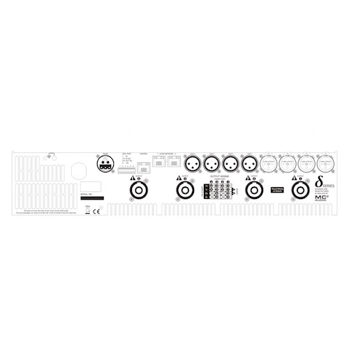 MC2 Audio D80-DSP Delta-Series Amplifiers with DSP - Red One Music
