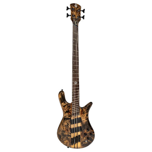 Spector NSDM4SFB NS Dimension - Basse électrique avec frettes brouillées - Wenge / Super Black Gloss