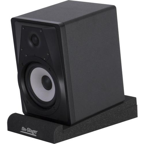 On-Stage Asp3001 Foam Speaker Platforms Small Pair - Red One Music