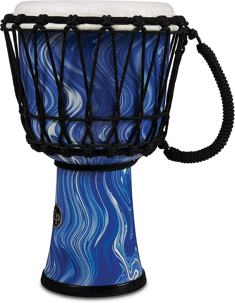 Latin Percussion LP1607BL Djembé World Rope Circle - 7" (Bleu)