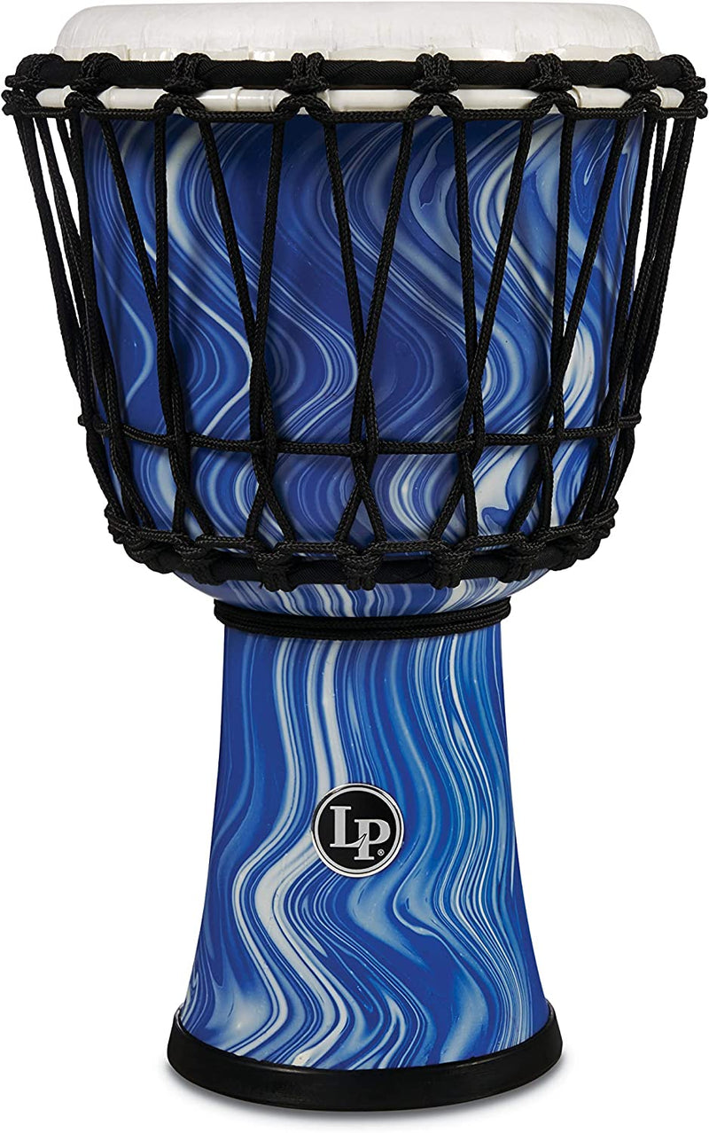 Latin Percussion LP1607BL Djembé World Rope Circle - 7" (Bleu)