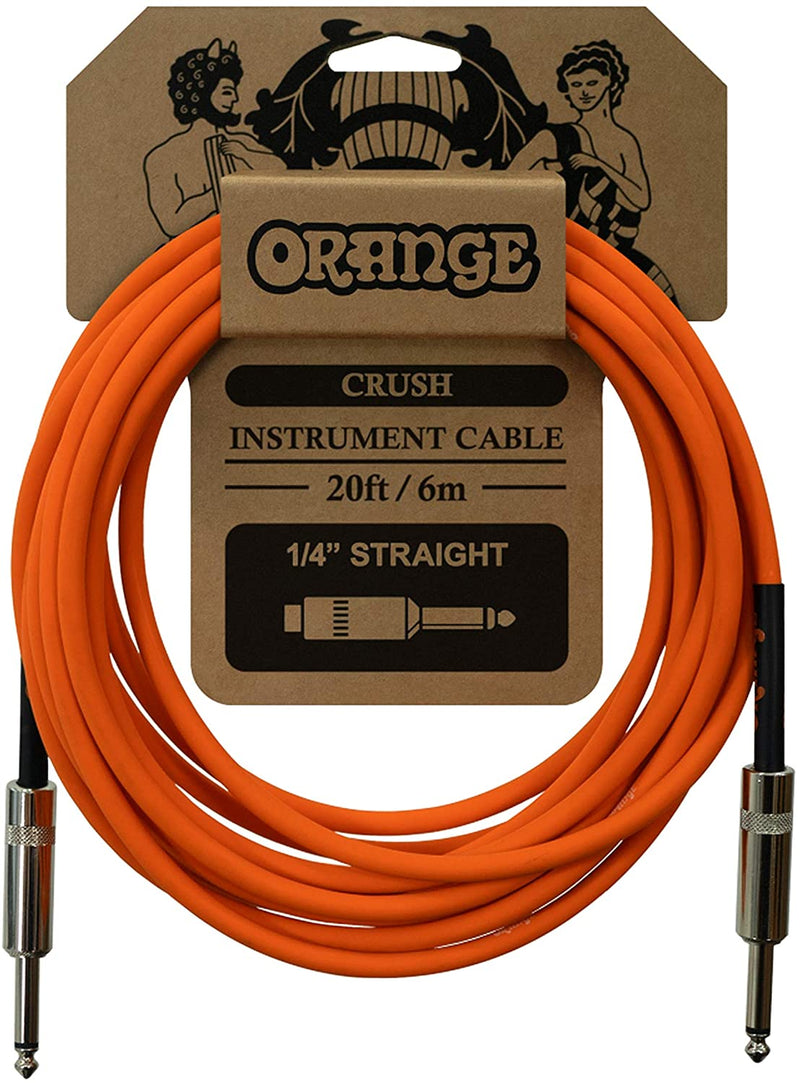 Orange CA036 Crush Straight to Straight Instrument Cable - 20 Foot