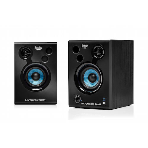Hercules DJ SPEAKER 32 Smart Studio Monitors - Red One Music