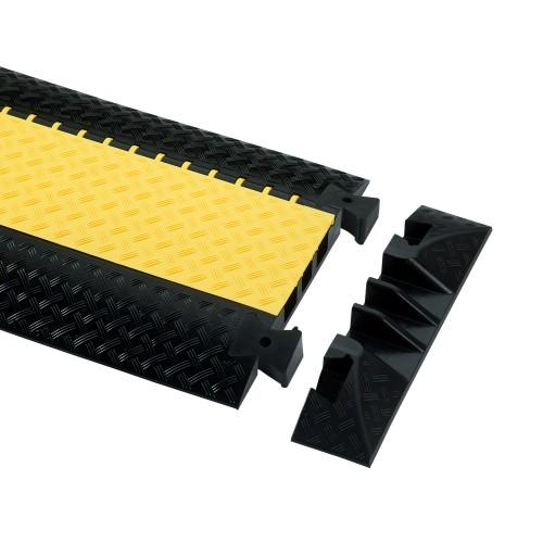 Defender 85008 Defender 3 End Ramp For 85002 Cable Protector 3-Channel - Red One Music