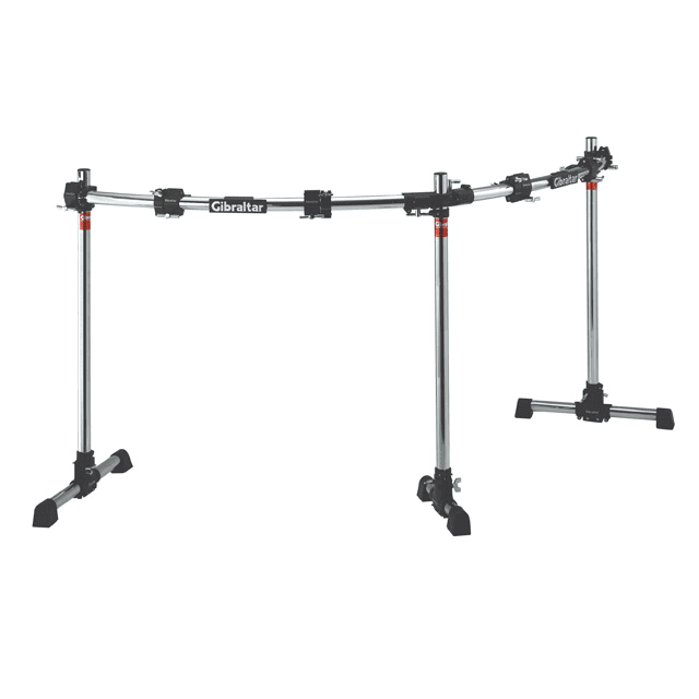 Gibraltar Grs-850Dbl  Curved Double-Bass Rack - Red One Music