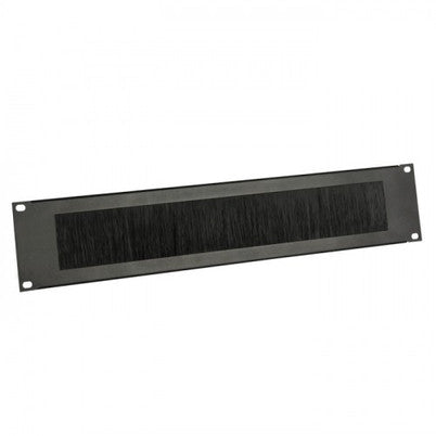 Adam Hall AH-87222BRUSH 19" Rack Panel - 2U Steel w/ Brush Strip