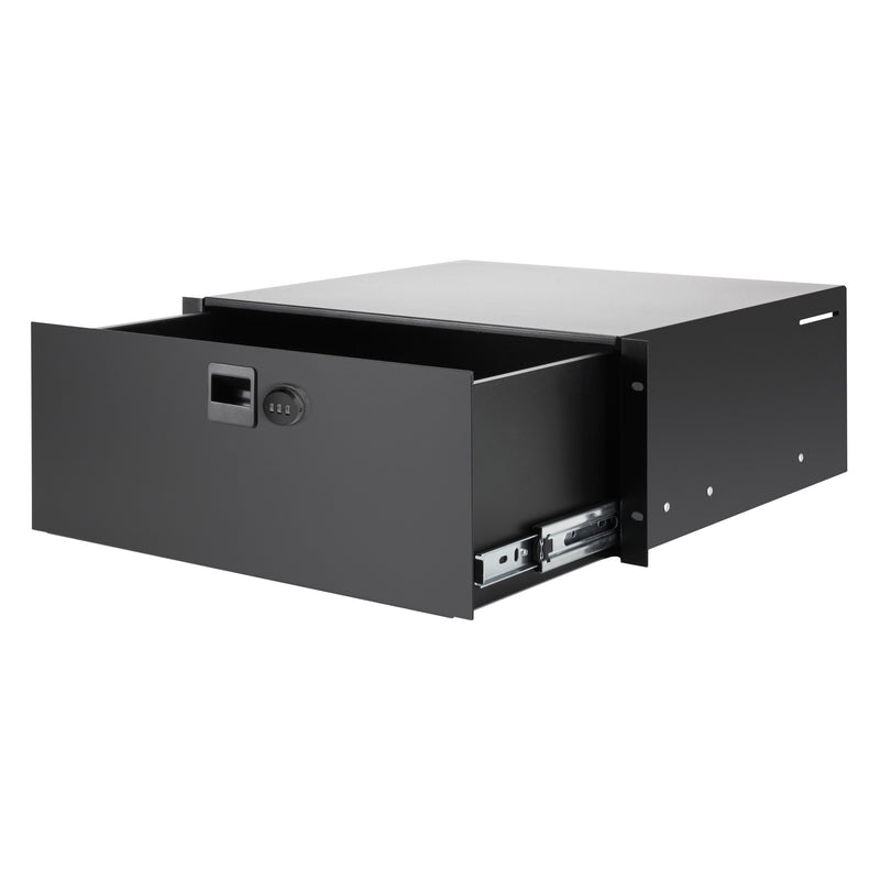 Adam Hall AH-87404CL Tiroir rack en acier 19" avec serrure à combinaison intégrée - 4U