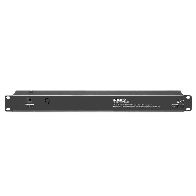 Adam Hall AH-87451PRO Éclairage de rack à LED 19" - 1U Blanc