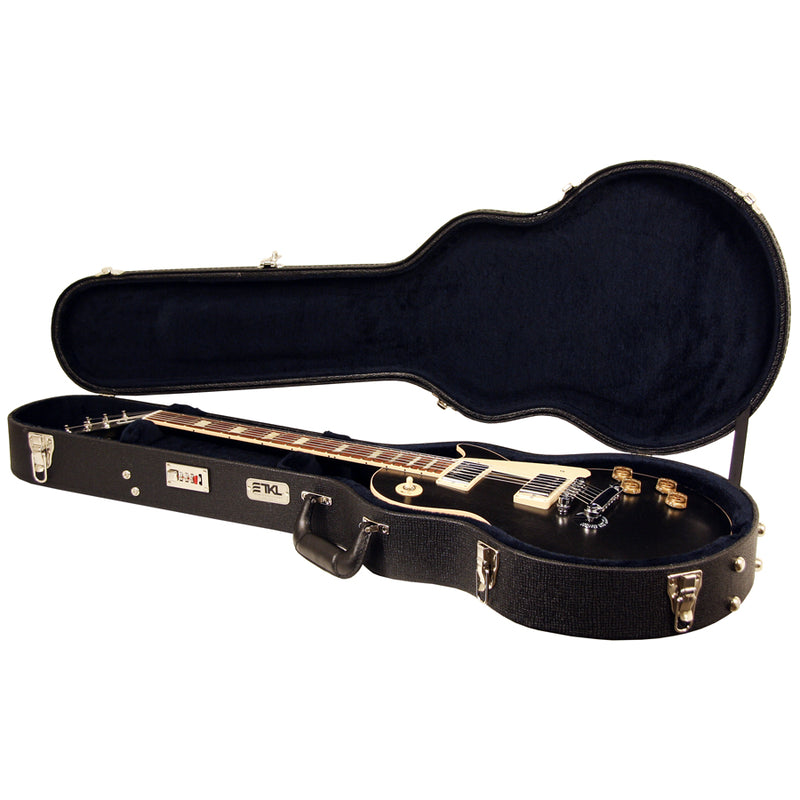 Boblen 8825 Arch-Top Single Cut Étui rigide pour guitare style Les Paul