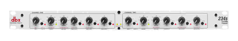 DBX 234S 1/4 TRS Balanced Crossover - Red One Music
