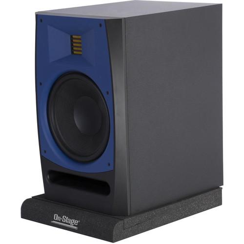 On-Stage Asp3011 Foam Speaker Platforms Medium Pair - Red One Music