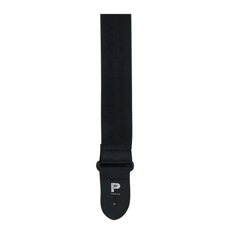 Profile PGS300-BK 2” Seatbelt Guitar Strap (Black)