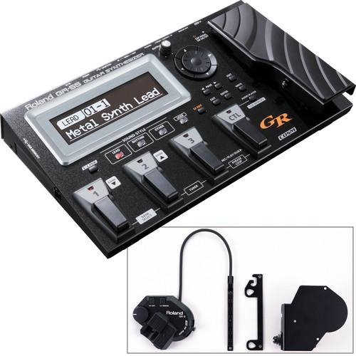Roland GR-55GK-BK Guitar Synthesizer With Gk-3 Pickup Black - Red One Music