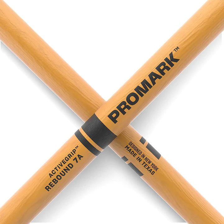 Pro-Mark R7AAGC Rebound 7A Activegrip Baguettes transparentes avec pointes en gland