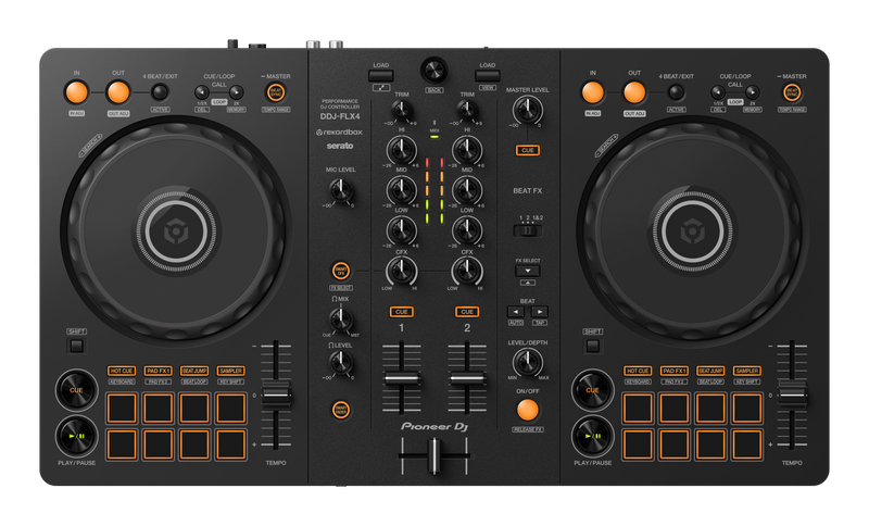 Pioneer DJ DDJ-FLX4 2-Channel DJ Controller