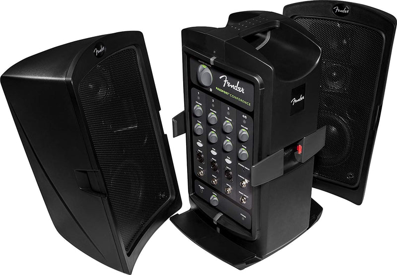 Passport CONFERENCE SERIES 2 Portable Powered PA System 120V (Black) - Red One Music