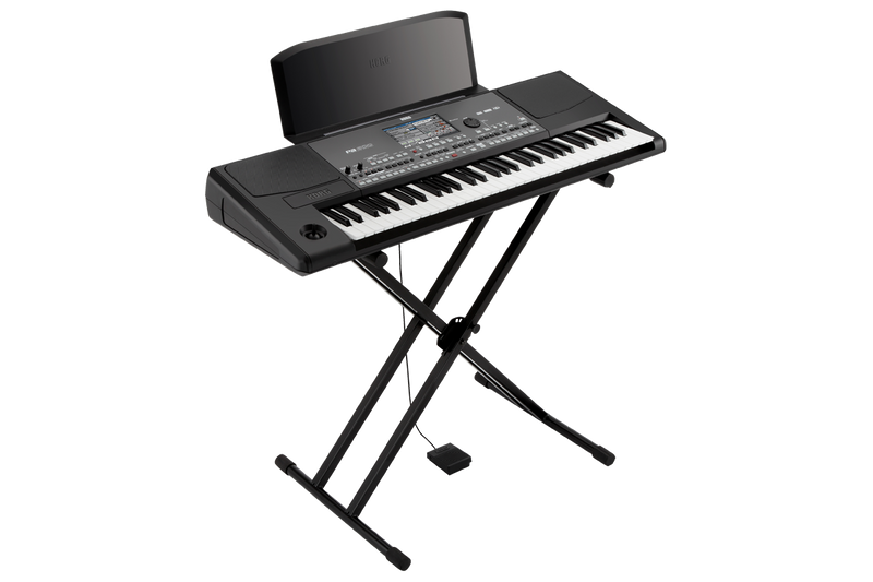 Korg PA600 61-Key Arranger With Color Touchview Speakers USB