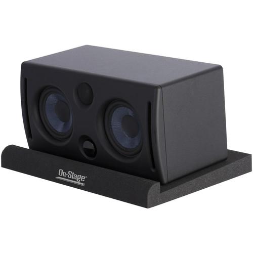 On-Stage Asp3021 Foam Speaker Platforms Large Pair - Red One Music