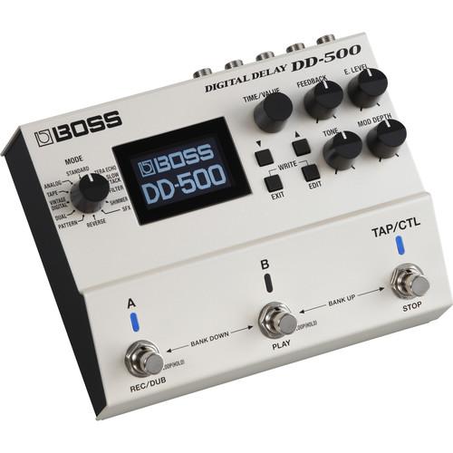 Boss Dd-500 Digital Delay Pedal - Red One Music