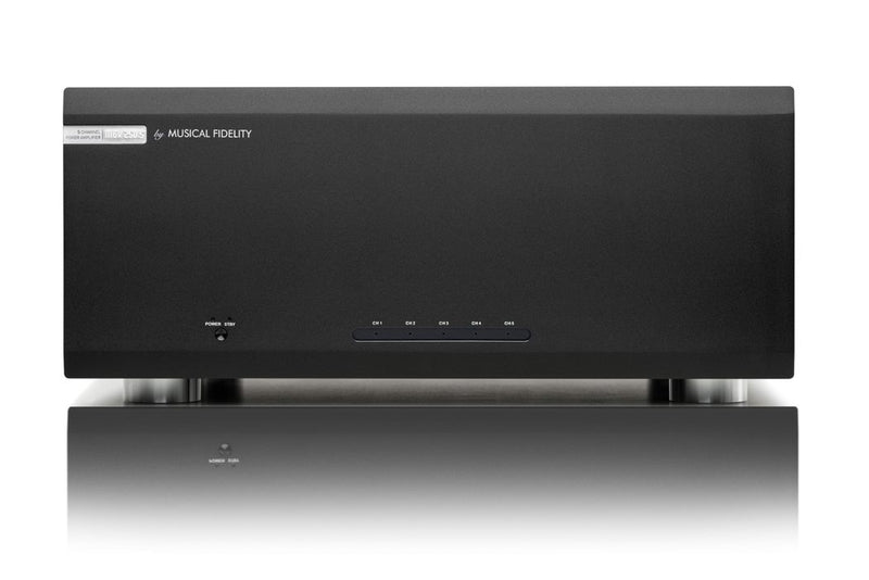 Musical Fidelity MUFPOWM6255BK 5 Channel Class A/B Amplifier (Black)