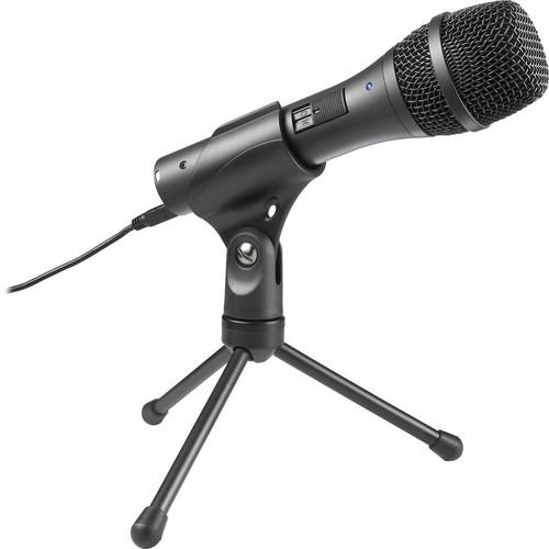 Audio-Technica At2005Usb Cardioid Dynamic Usbxlr Microphone - Red One Music