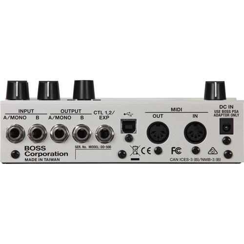 Boss Dd-500 Digital Delay Pedal - Red One Music
