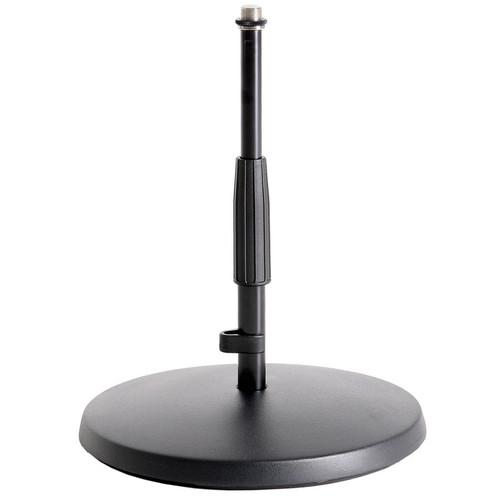 K&M 23320 Black Tablefloor Mic Stand - Red One Music