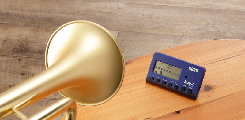 Korg MA2BLBK Métronome numérique (noir et bleu)