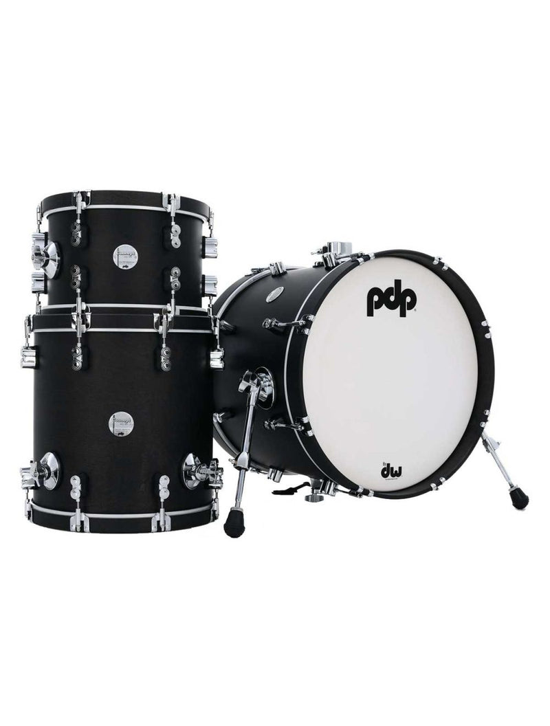 PDP PDCC1803EE Concept Maple Classic 3 pièces Bop Shell Pack Finition teintée - Teinture ébène