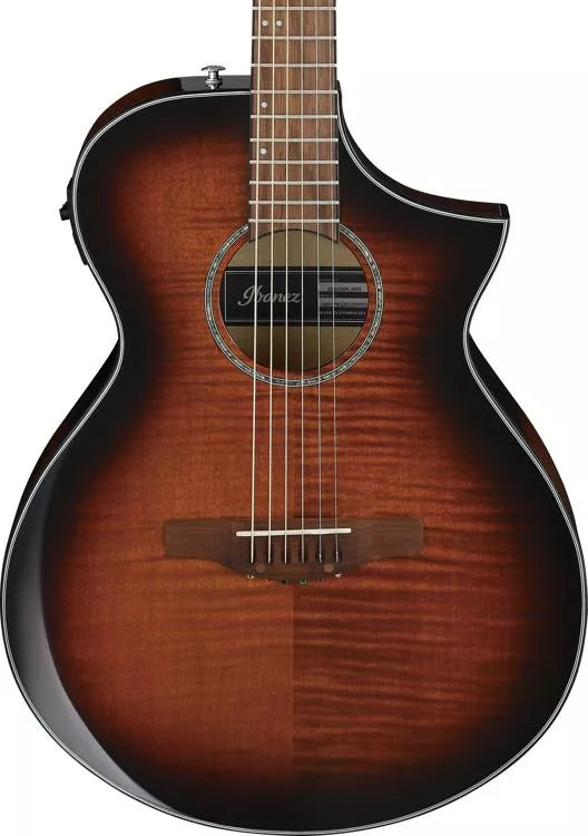 Ibanez AEWC400AMS Guitare électro-acoustique (Amber Sunburst)