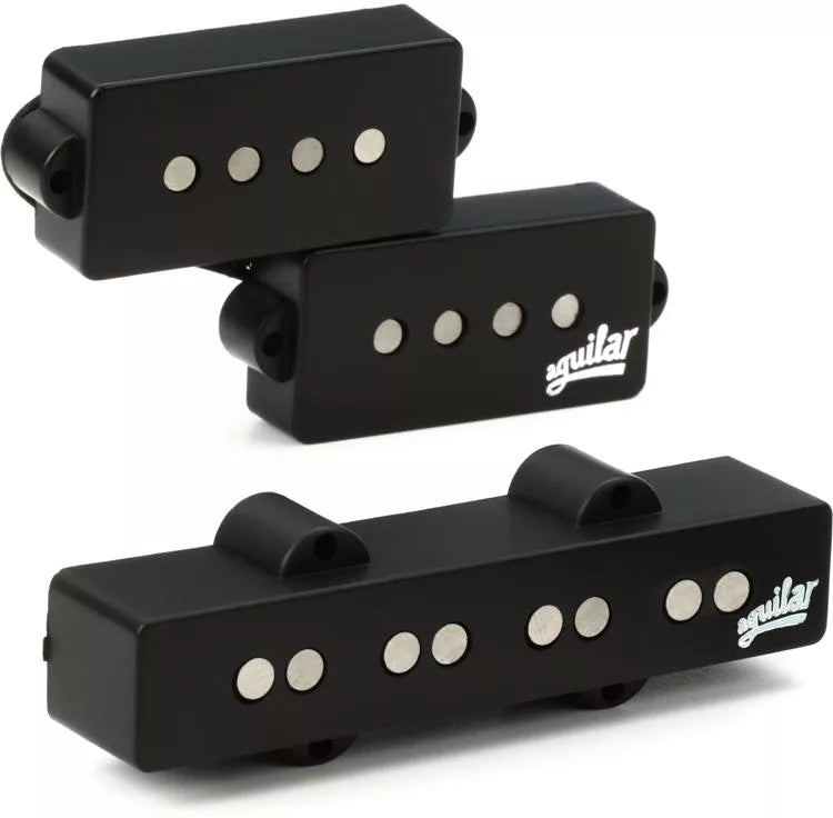 Aguilar 4PJHCSET Ensemble de micros P/J 4 cordes - Hum-Canceling