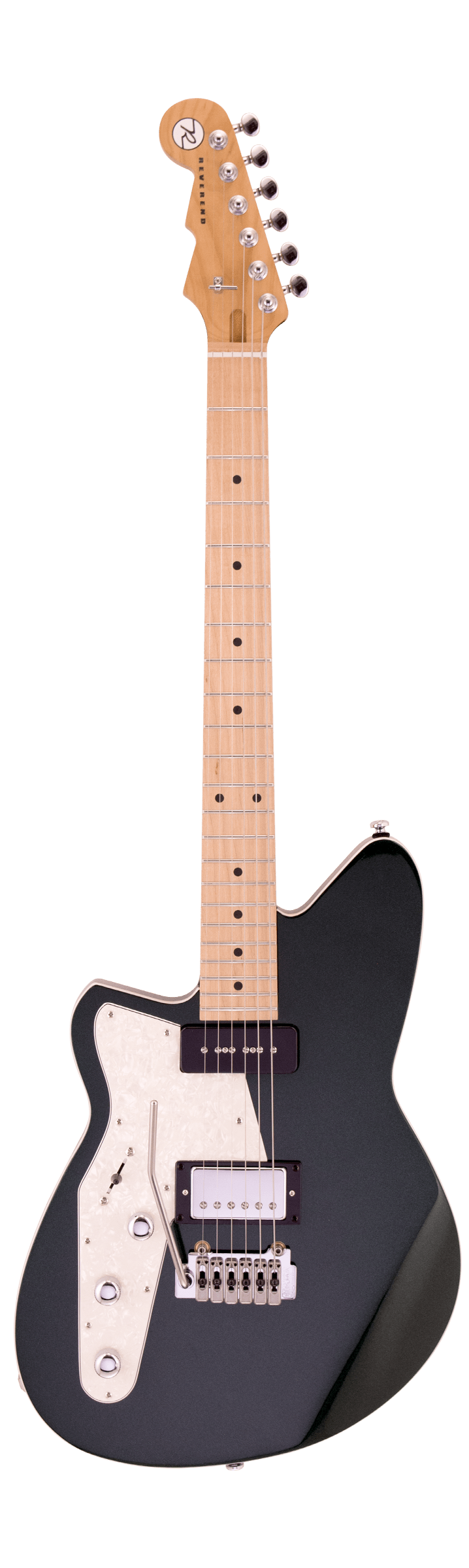Guitare électrique pour gaucher Reverend DOUBLE AGENT W (Outfield Ivy)